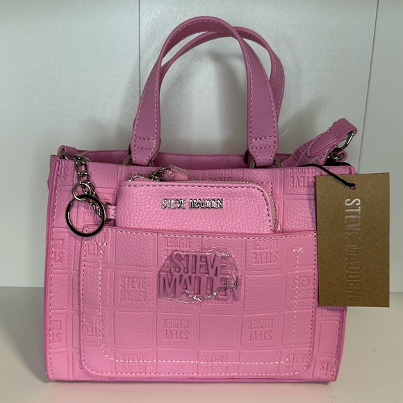 Steve Madden Handbags - Steve Madden Pink Mini Tote Bag